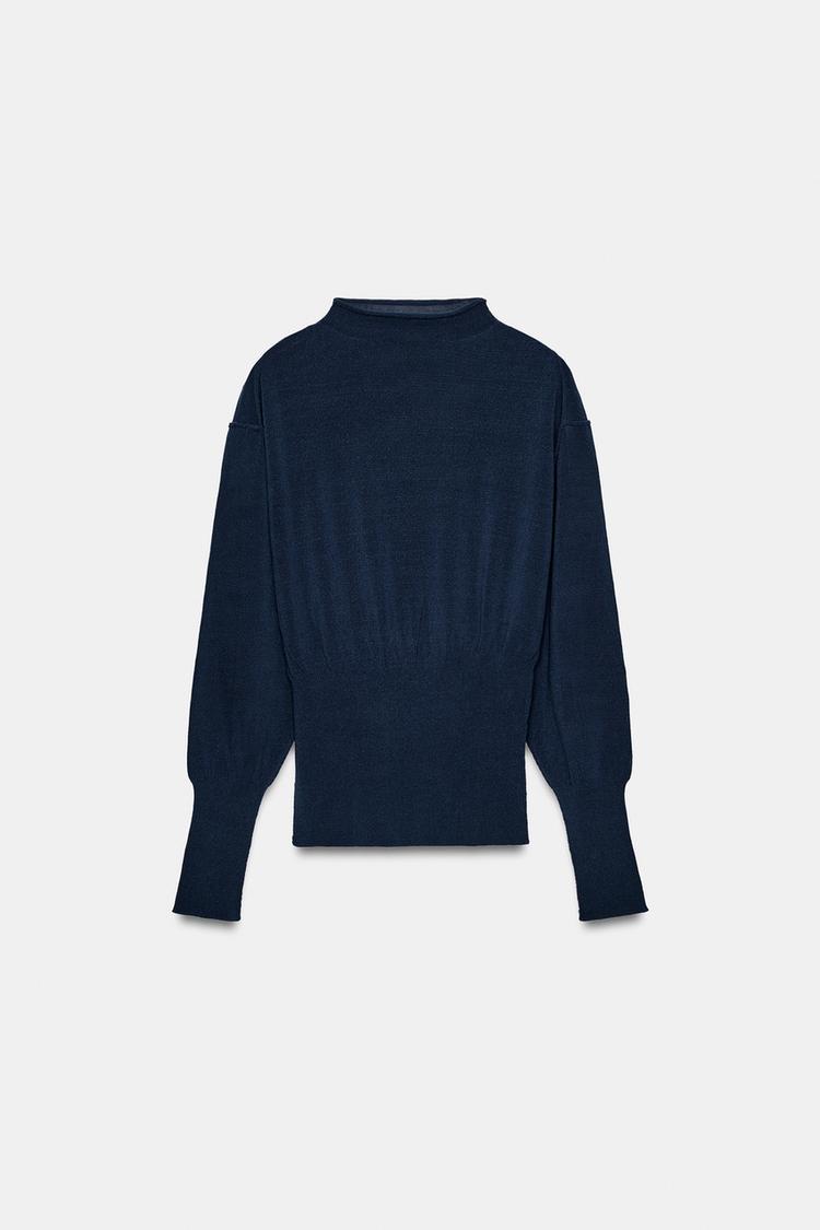 WIDE WAIST KNIT JUMPER