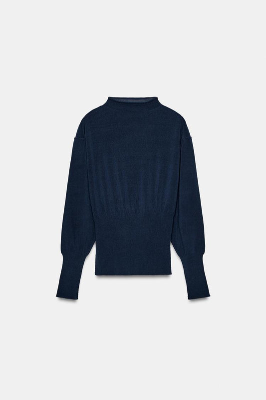 WIDE WAIST KNIT JUMPER