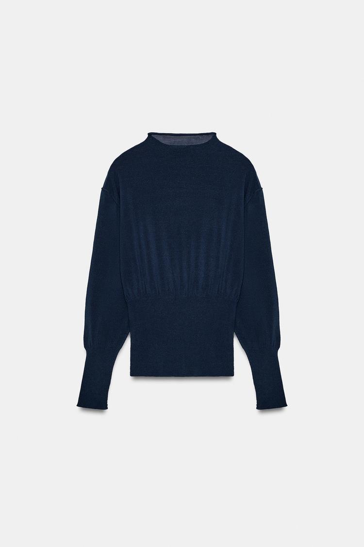 WIDE WAIST KNIT JUMPER