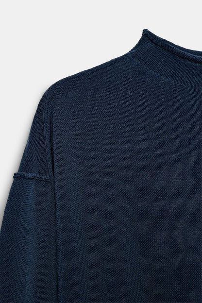 WIDE WAIST KNIT JUMPER