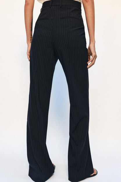 PINSTRIPED TROUSERS