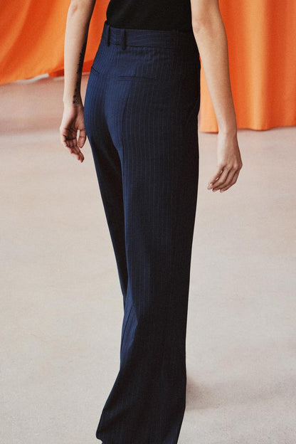 PINSTRIPED TROUSERS