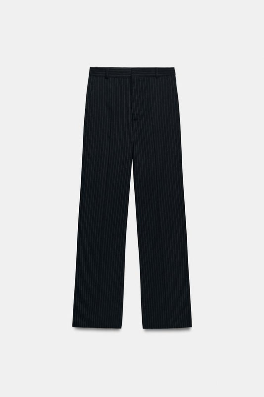 PINSTRIPED TROUSERS