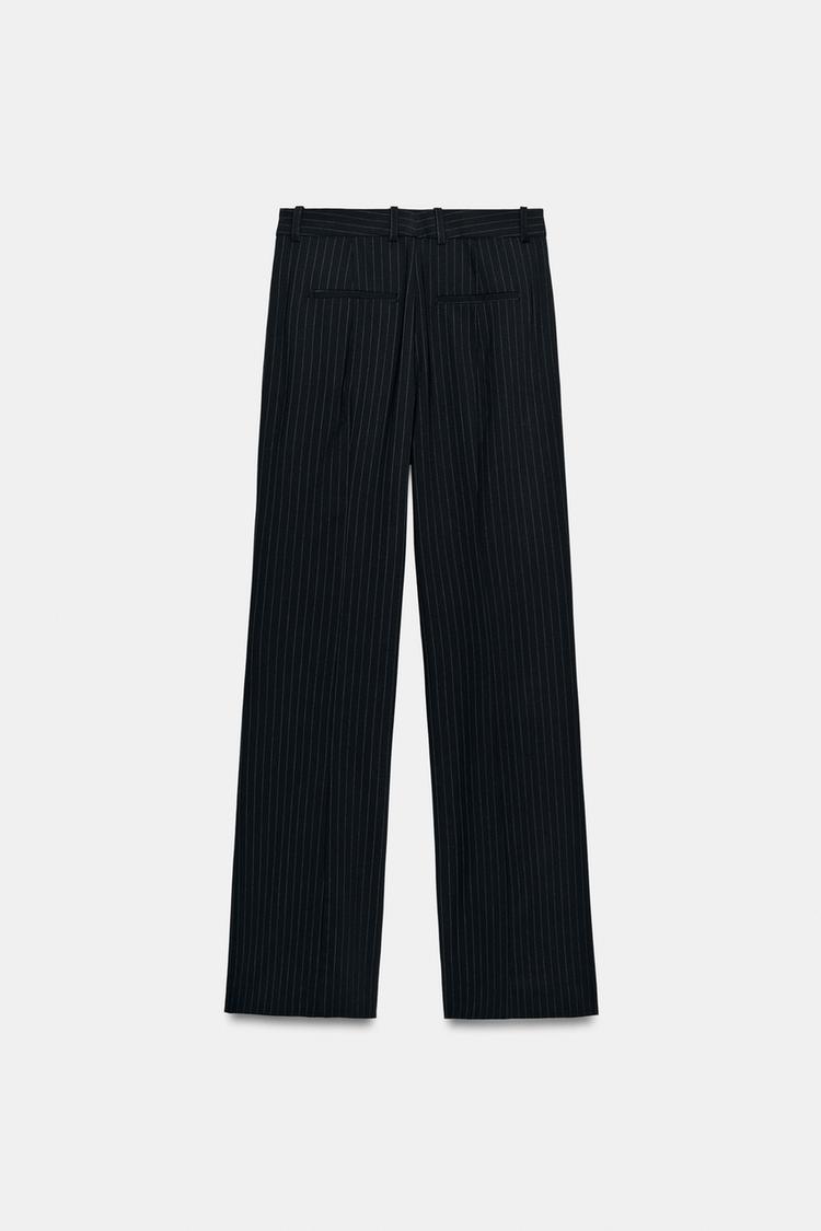 PINSTRIPED TROUSERS