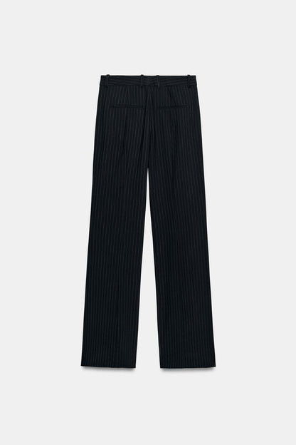 PINSTRIPED TROUSERS
