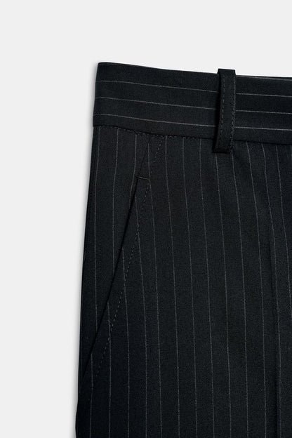 PINSTRIPED TROUSERS