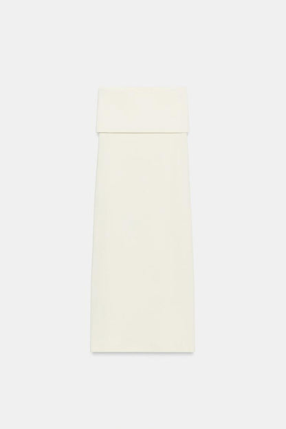 RUSTIC RIBBED SKIRT