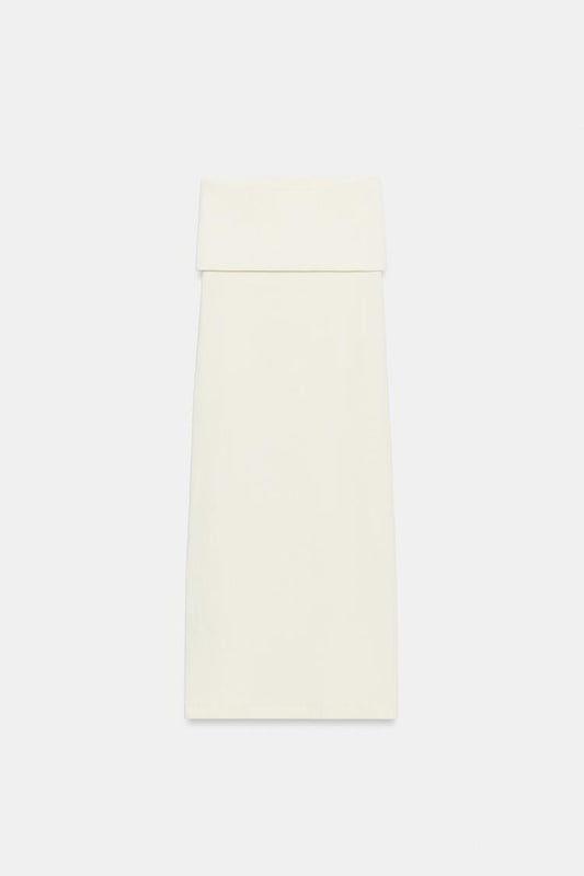 RUSTIC RIBBED SKIRT