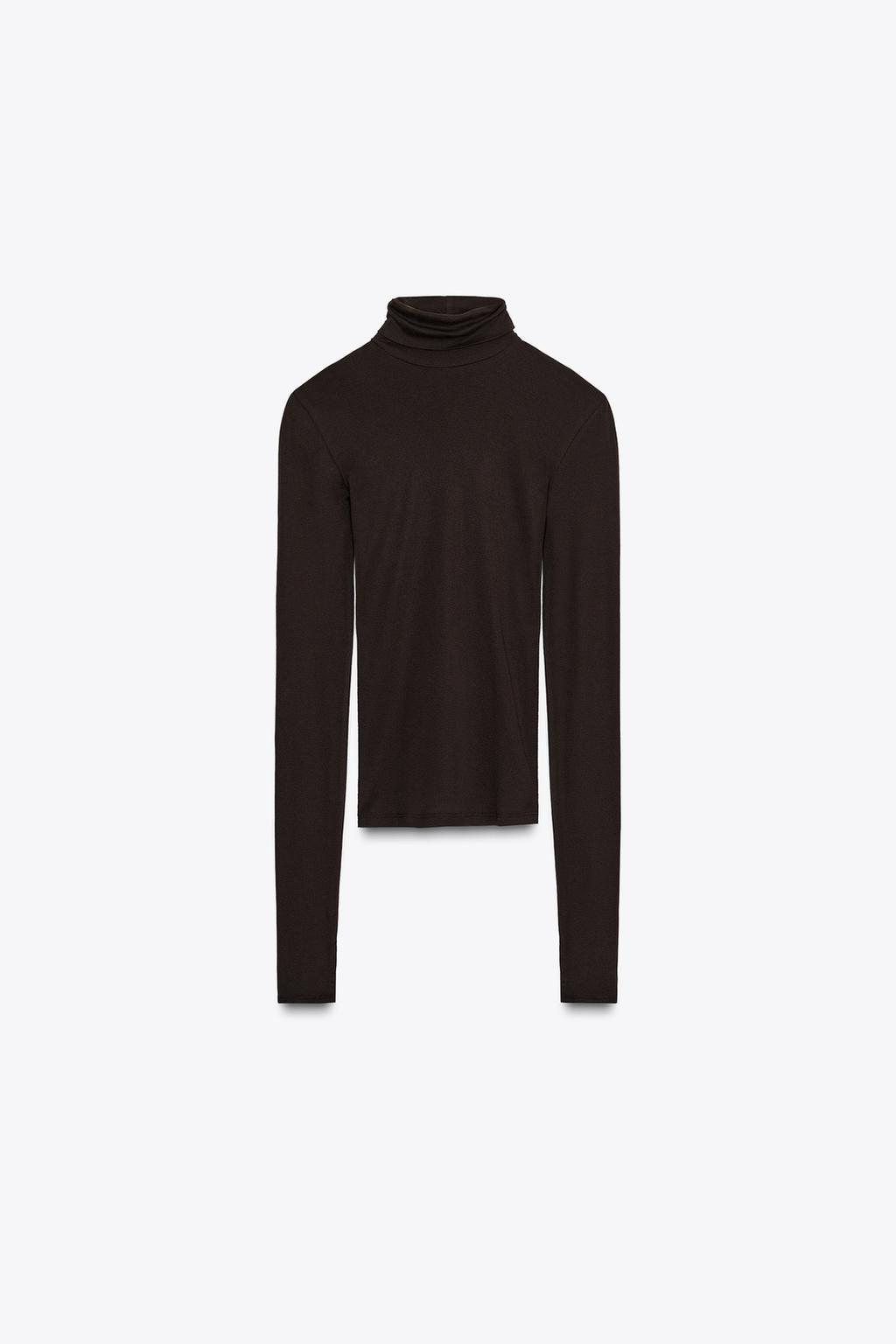 SLIM FIT HIGH NECK T-SHIRT