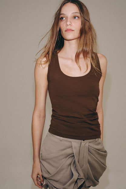 EXTRA FINE KNIT TOP