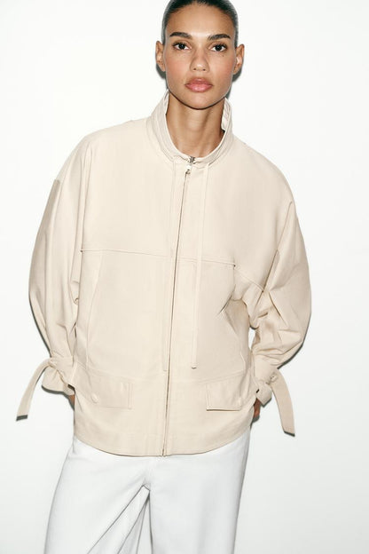 FLUID HIGH NECK JACKET
