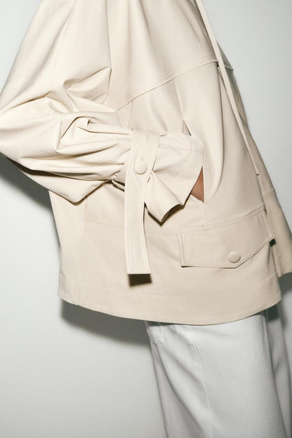 FLUID HIGH NECK JACKET