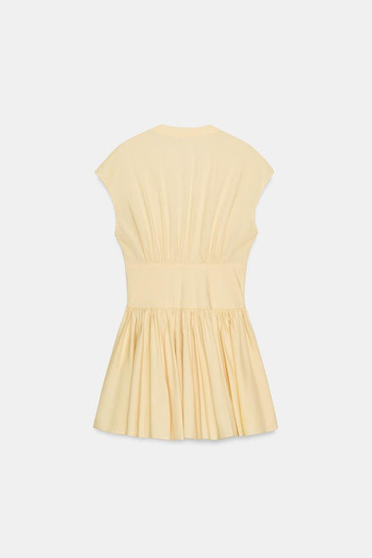 POPLIN MINI DRESS