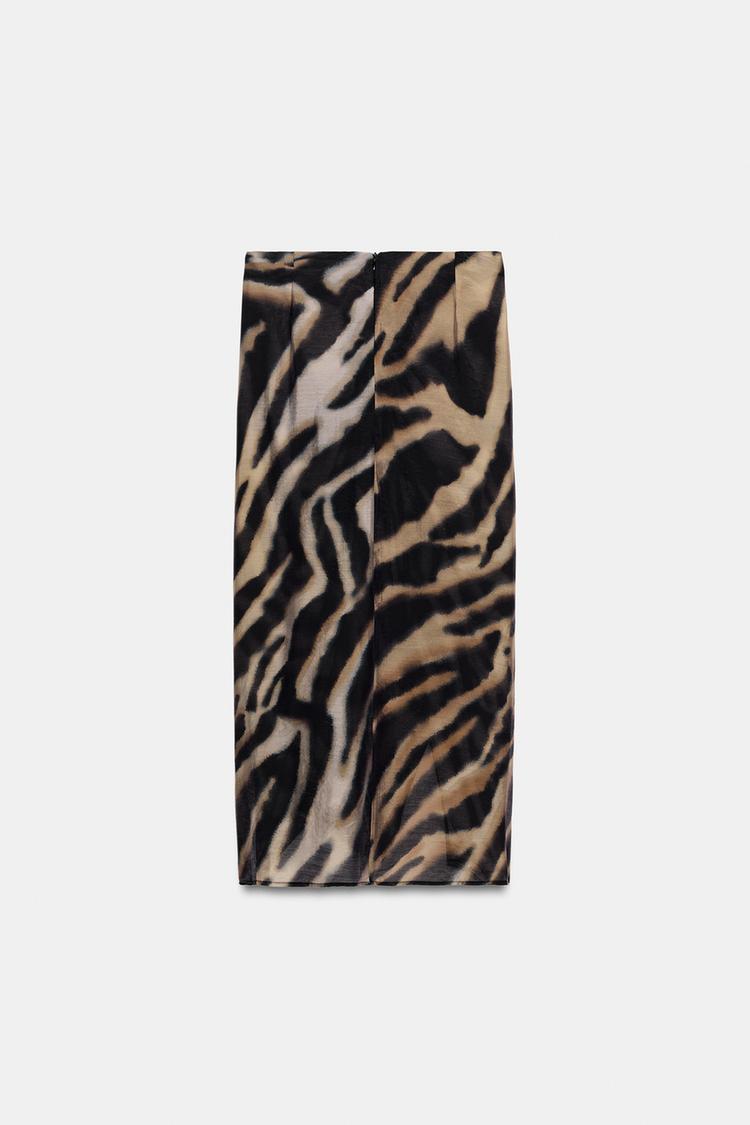 ANIMAL PRINT KNOTTED PAREO