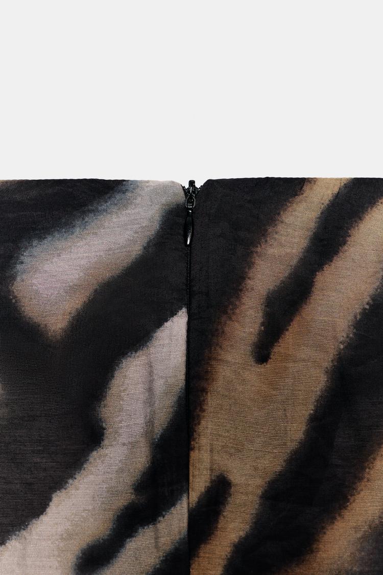 ANIMAL PRINT KNOTTED PAREO