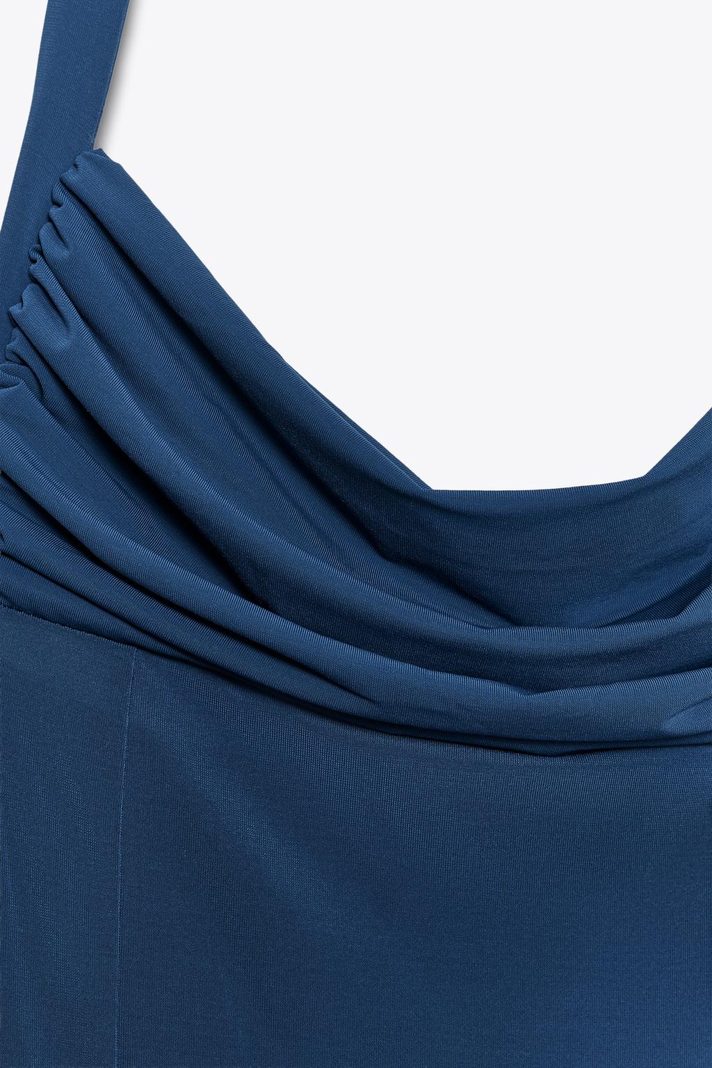 FLOWING HALTER DRESS