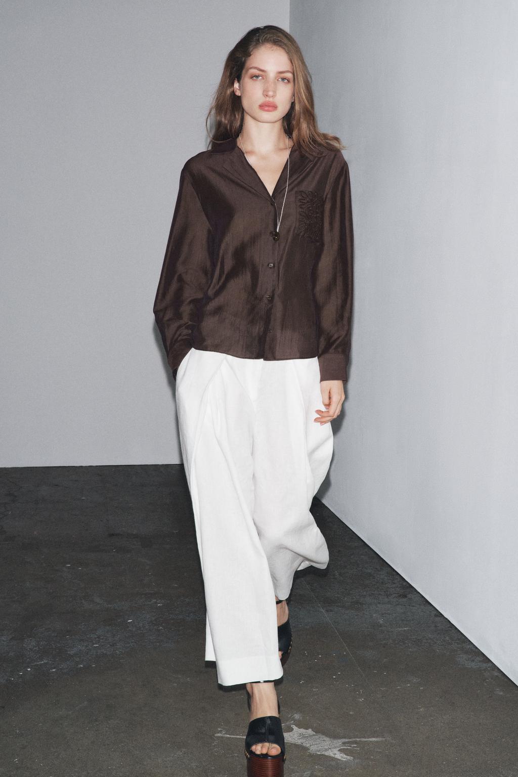 EMBROIDERED POCKET SHIRT