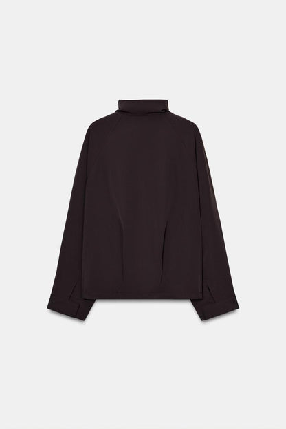 OVERSIZE ZIP-UP BOMBER JACKET