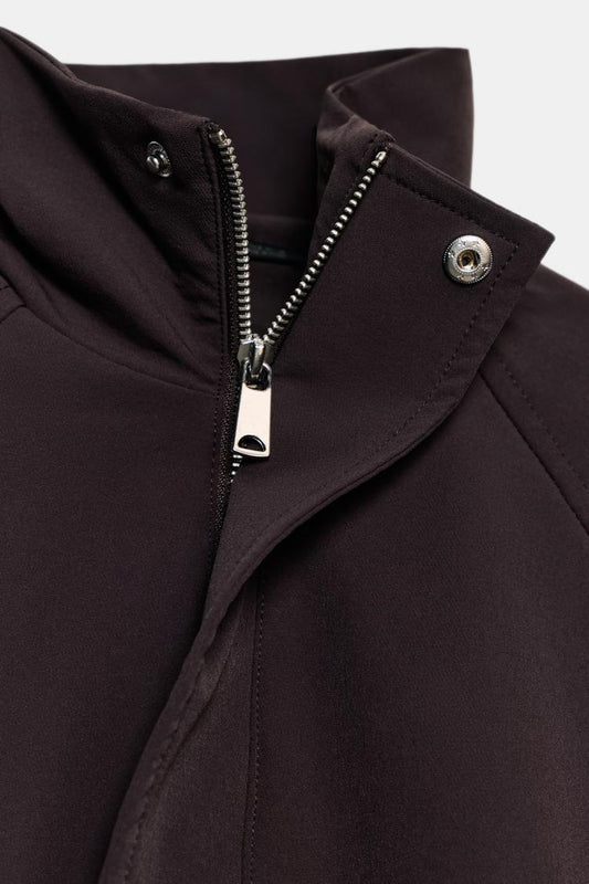 OVERSIZE ZIP-UP BOMBER JACKET