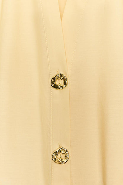 POPLIN MIDI DRESS WITH BELT