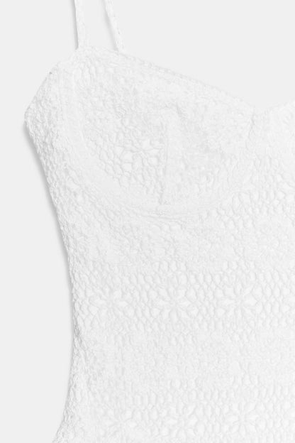 SHORT CROCHET DRESS