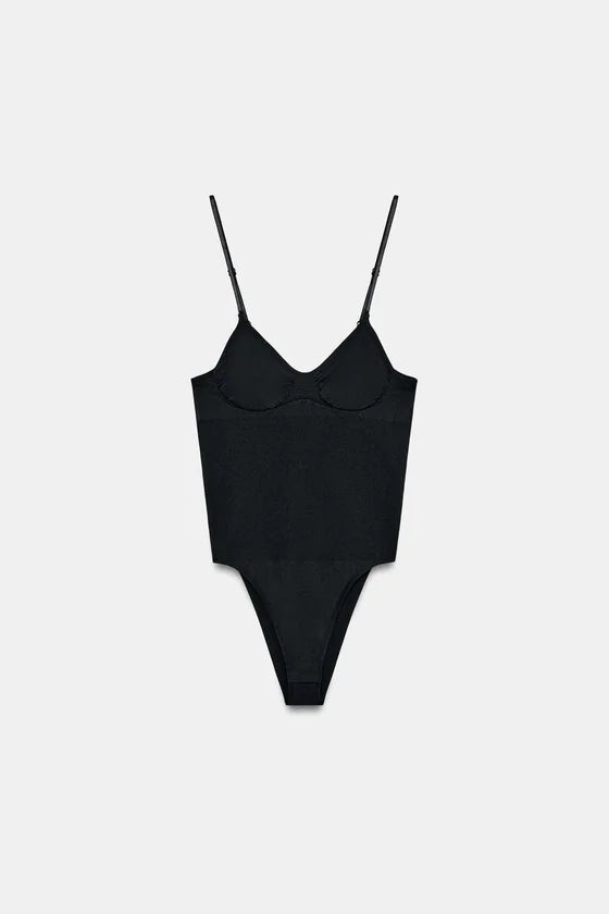 SEAMLESS STRAPPY BODYSUIT