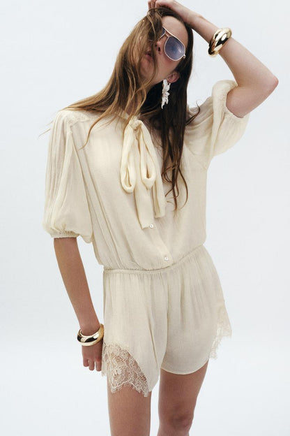 LACE PLAYSUIT