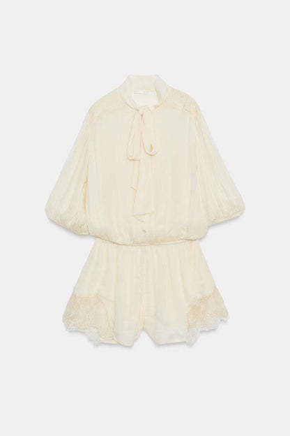 LACE PLAYSUIT