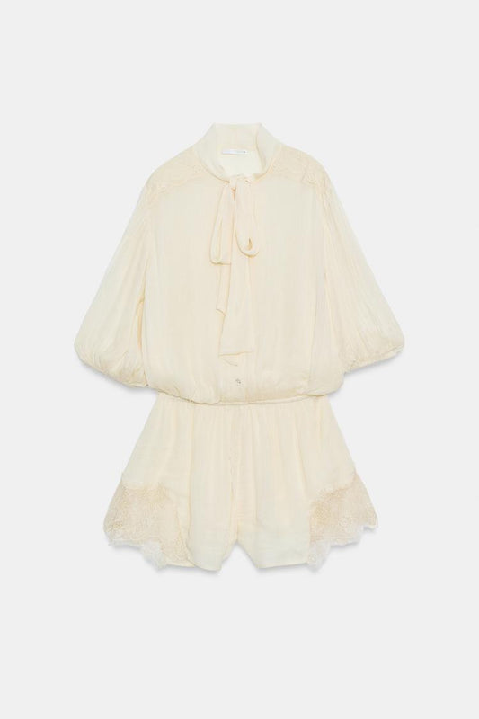 LACE PLAYSUIT