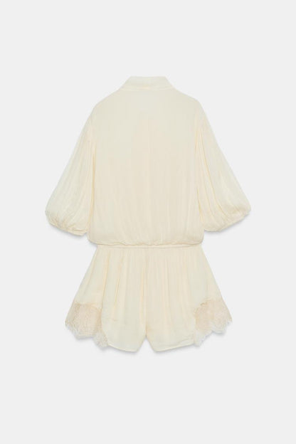 LACE PLAYSUIT