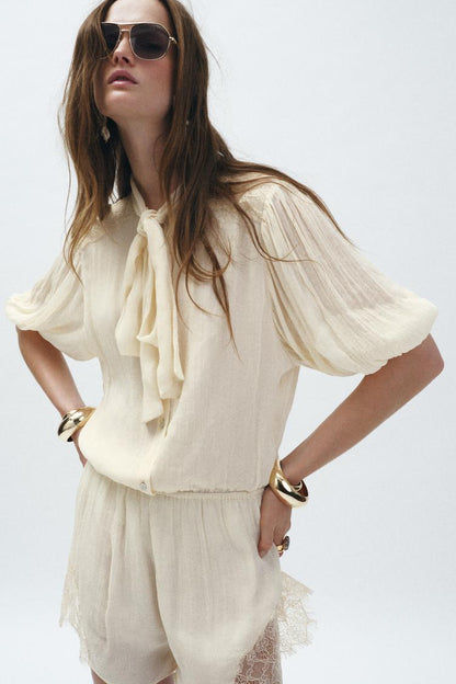 LACE PLAYSUIT