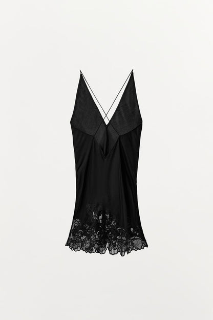 100% VISCOSE EMBROIDERED STRAPPY TOP
