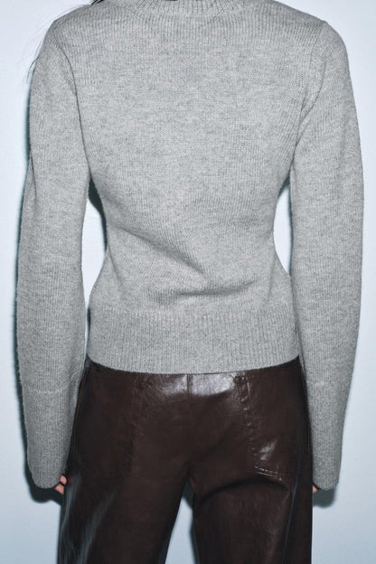 100% WOOL FITTED JACKET