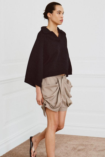 V-NECK KNIT JUMPER