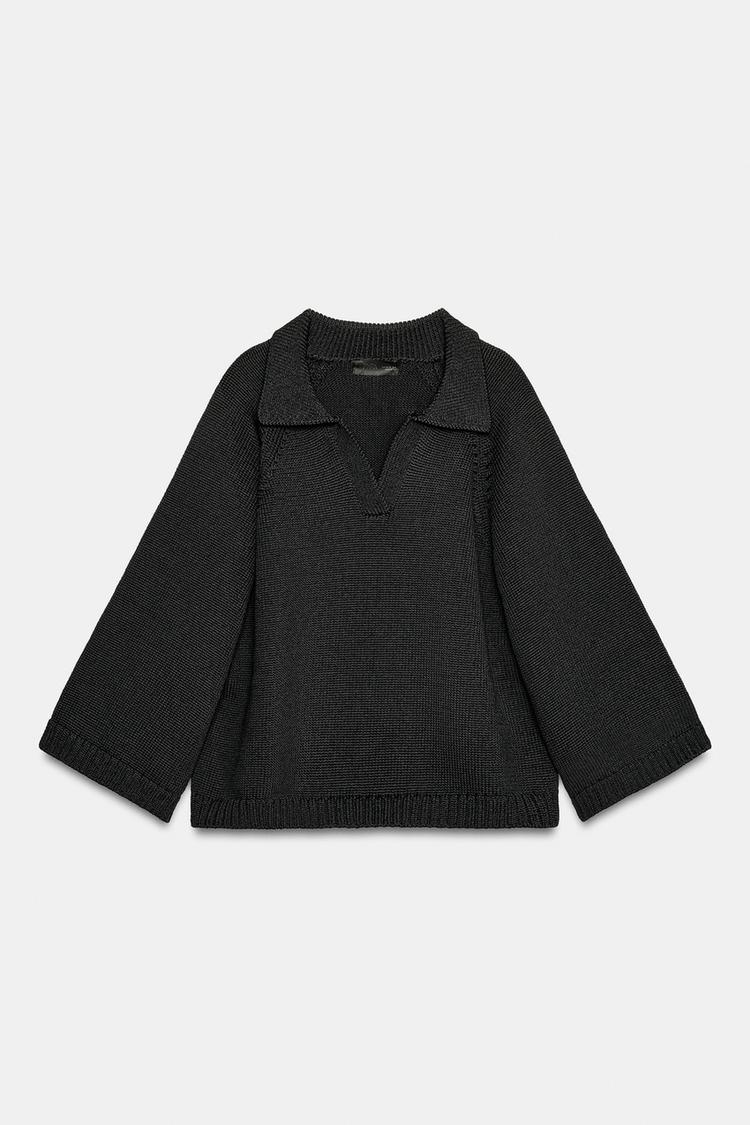 V-NECK KNIT JUMPER
