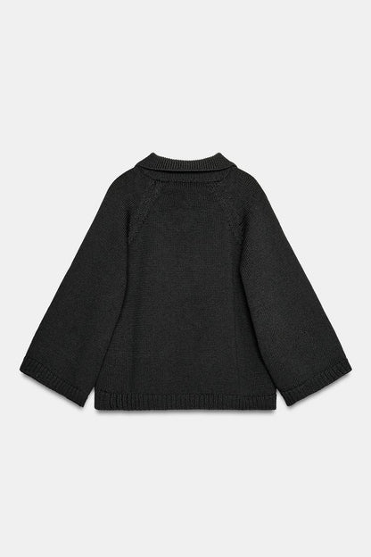 V-NECK KNIT JUMPER