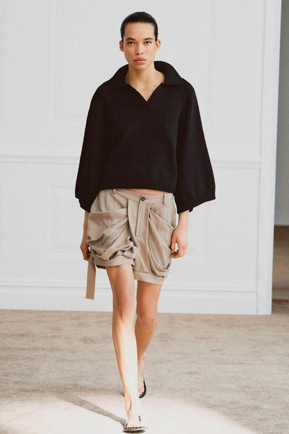 V-NECK KNIT JUMPER