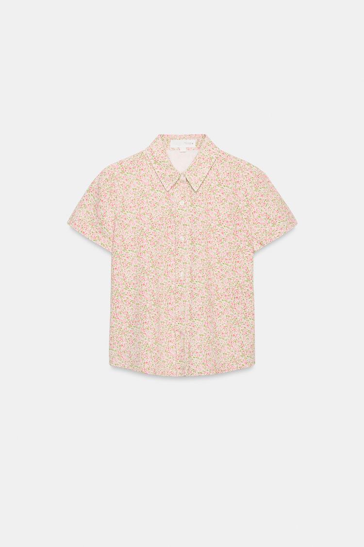 FLORAL SHORT SLEEVE SHIRT
