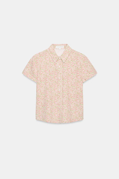FLORAL SHORT SLEEVE SHIRT