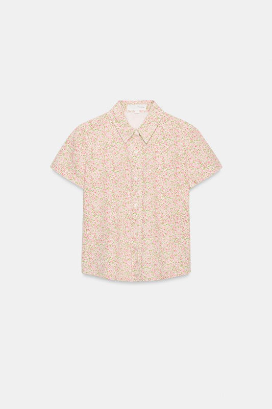FLORAL SHORT SLEEVE SHIRT