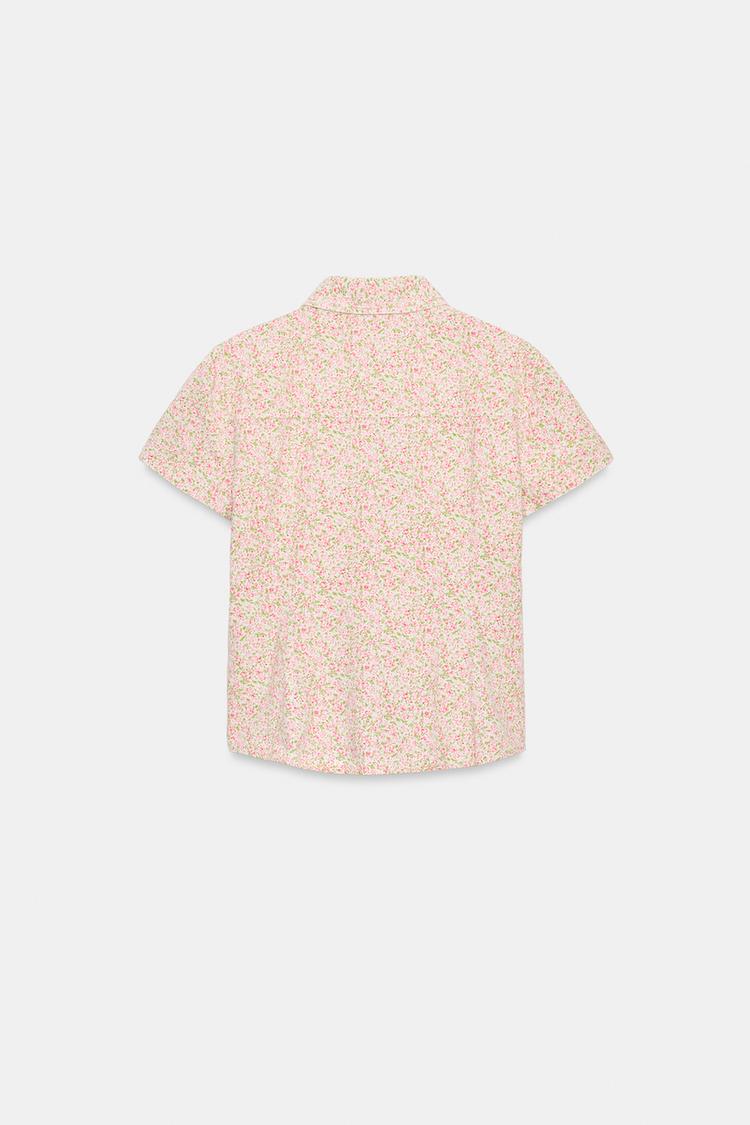 FLORAL SHORT SLEEVE SHIRT