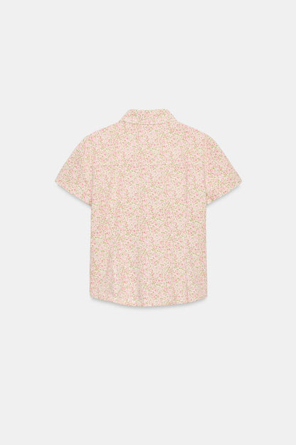 FLORAL SHORT SLEEVE SHIRT