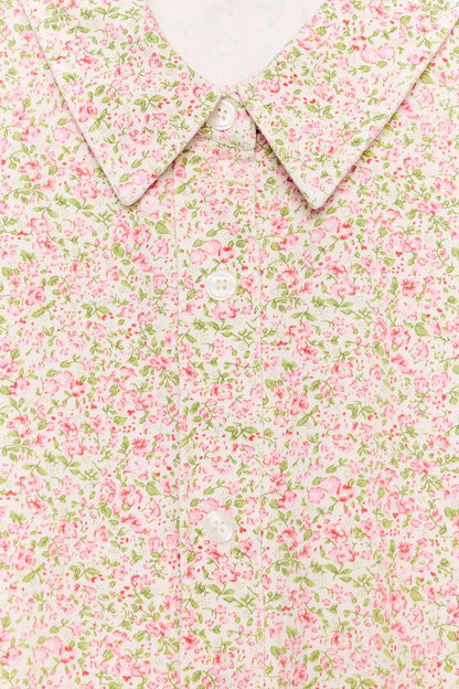 FLORAL SHORT SLEEVE SHIRT