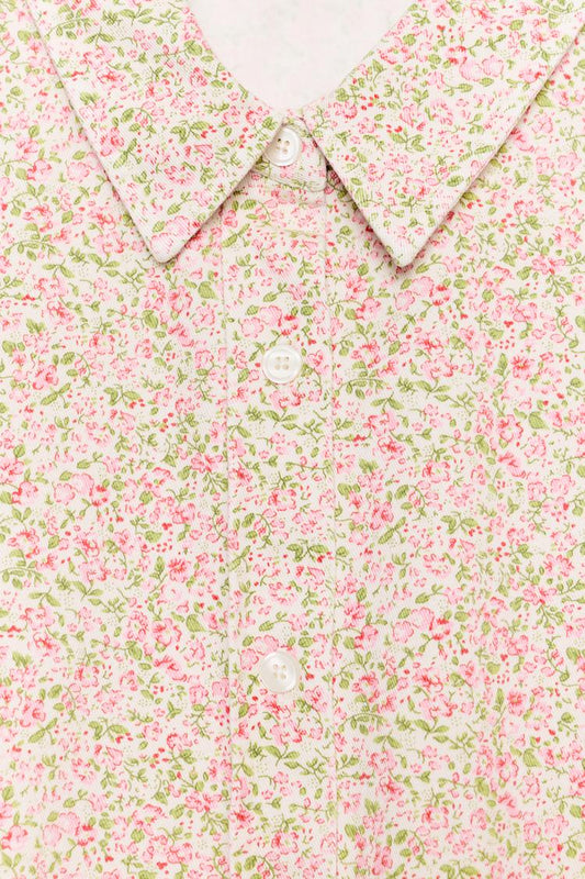 FLORAL SHORT SLEEVE SHIRT