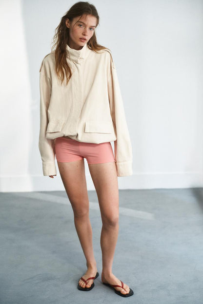 HIGH NECK JACKET