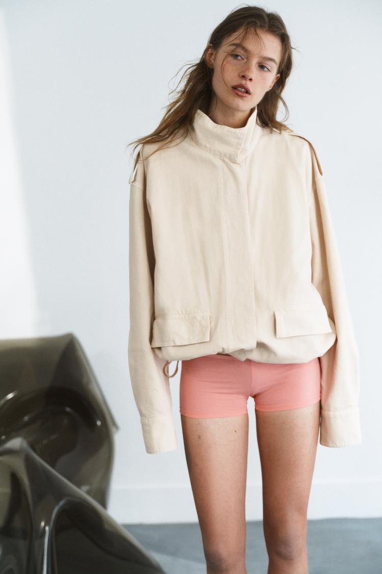 HIGH NECK JACKET