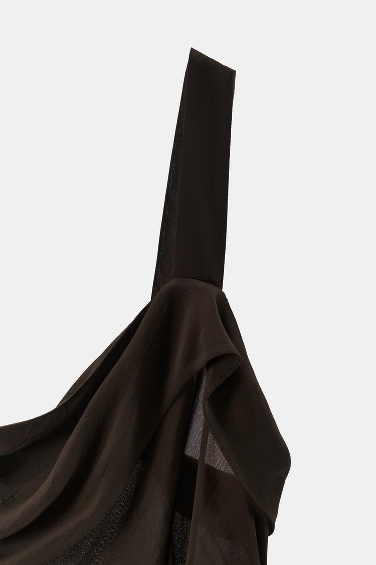 100% VISCOSE DRESS WITH EMBROIDERED LACE