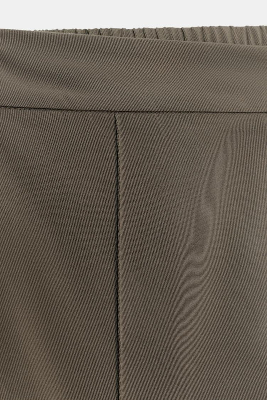 STRAIGHT-LEG TROUSERS WITH FRONT SEAM