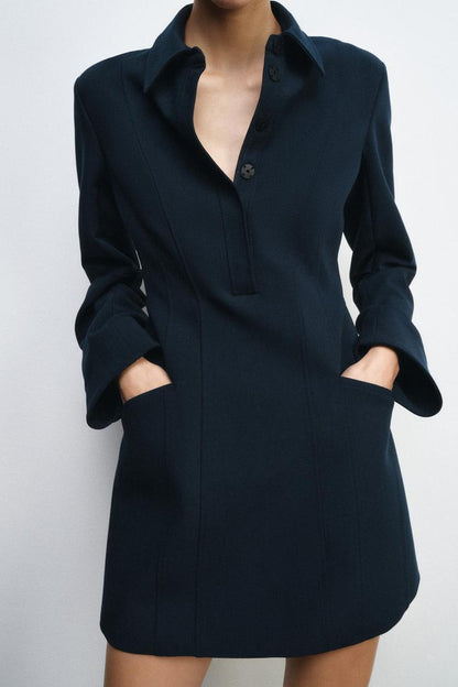 SHORT SHIRT DRESS