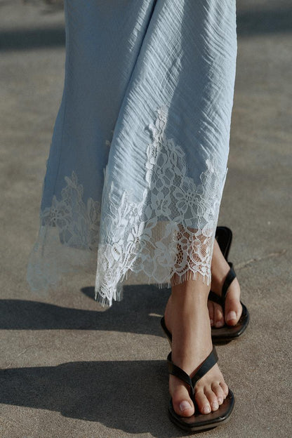 LACE MIDI SKIRT